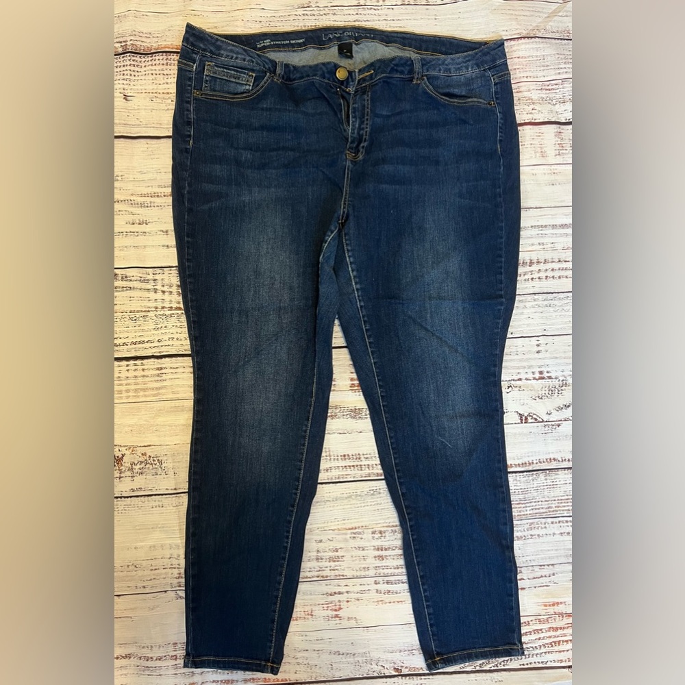 Lane Bryant Woman’s Denim Skinny Jeans size 24